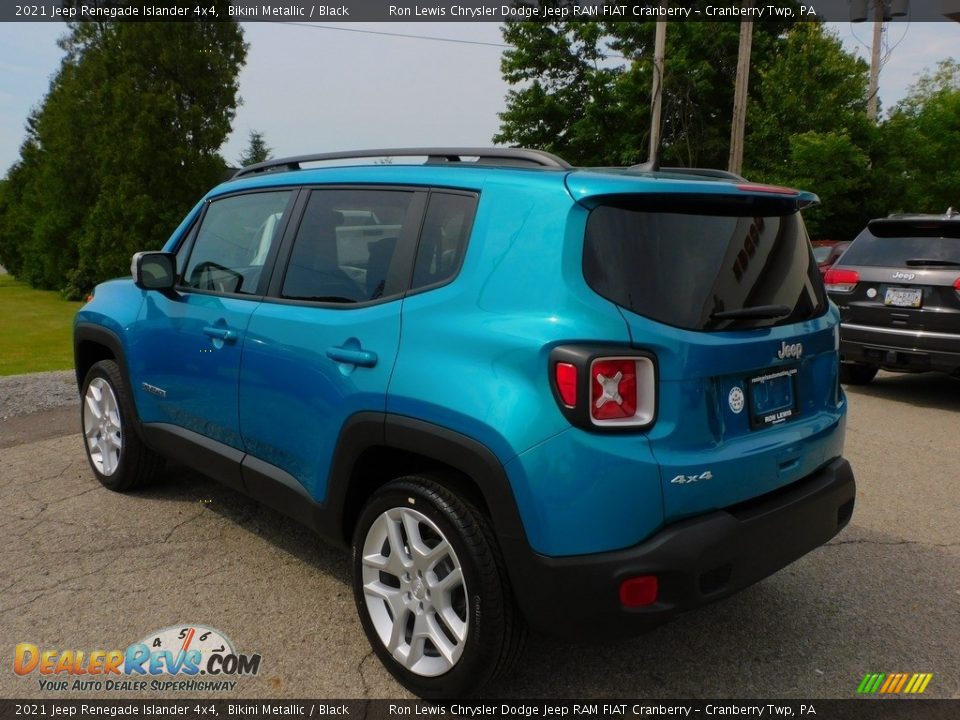 2021 Jeep Renegade Islander 4x4 Bikini Metallic / Black Photo #8