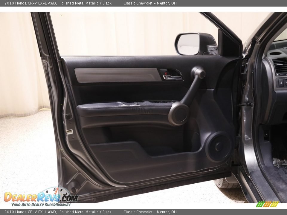 2010 Honda CR-V EX-L AWD Polished Metal Metallic / Black Photo #4