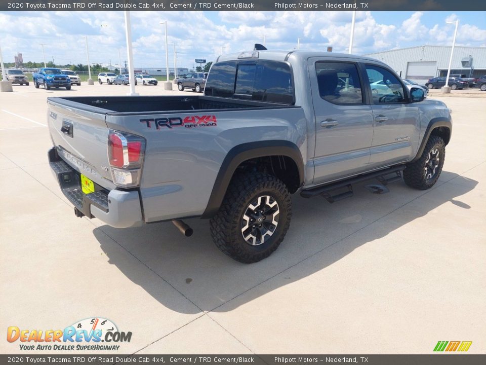 2020 Toyota Tacoma TRD Off Road Double Cab 4x4 Cement / TRD Cement/Black Photo #7