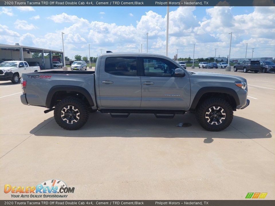 2020 Toyota Tacoma TRD Off Road Double Cab 4x4 Cement / TRD Cement/Black Photo #8