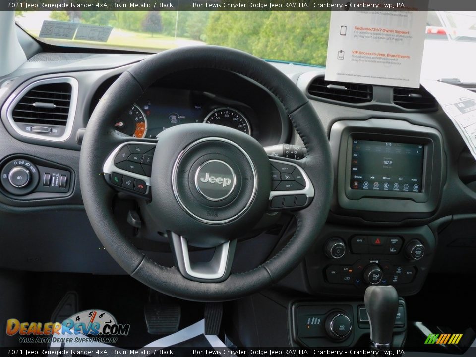 2021 Jeep Renegade Islander 4x4 Bikini Metallic / Black Photo #13