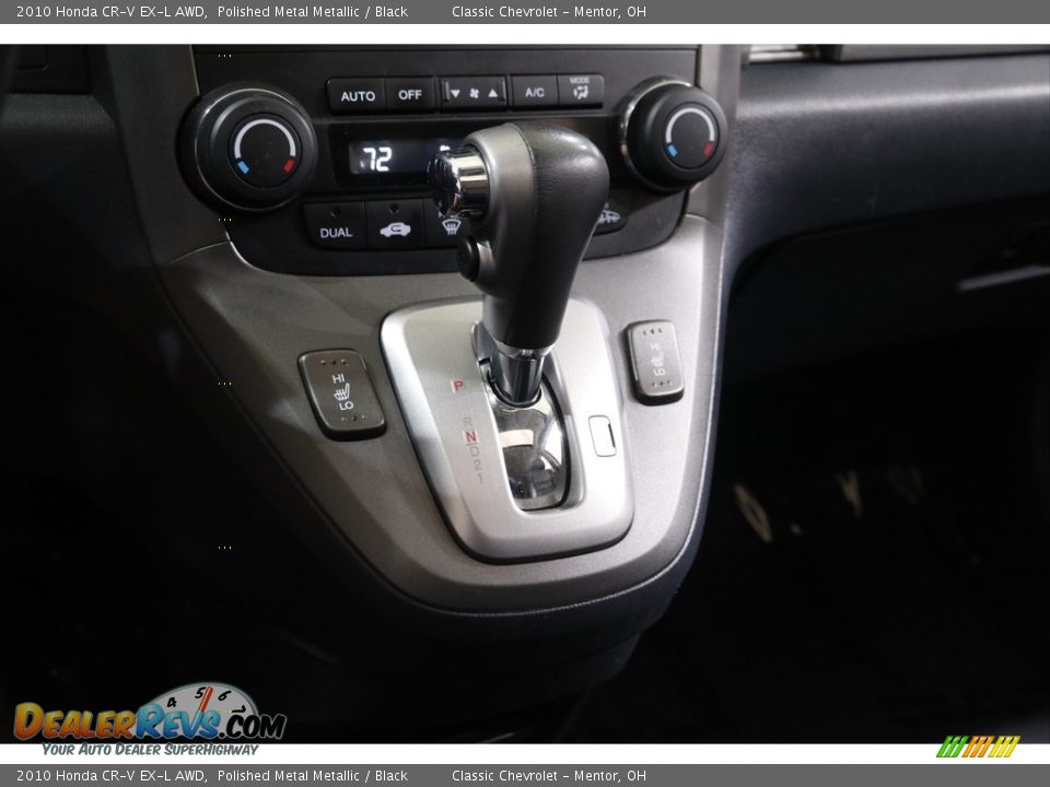2010 Honda CR-V EX-L AWD Polished Metal Metallic / Black Photo #10