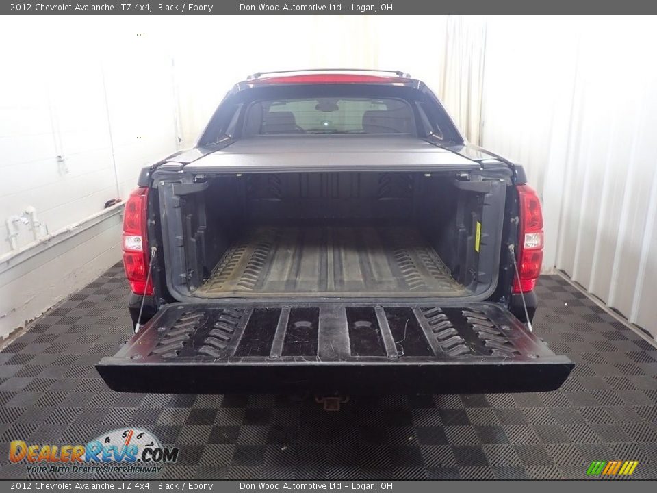 2012 Chevrolet Avalanche LTZ 4x4 Black / Ebony Photo #14