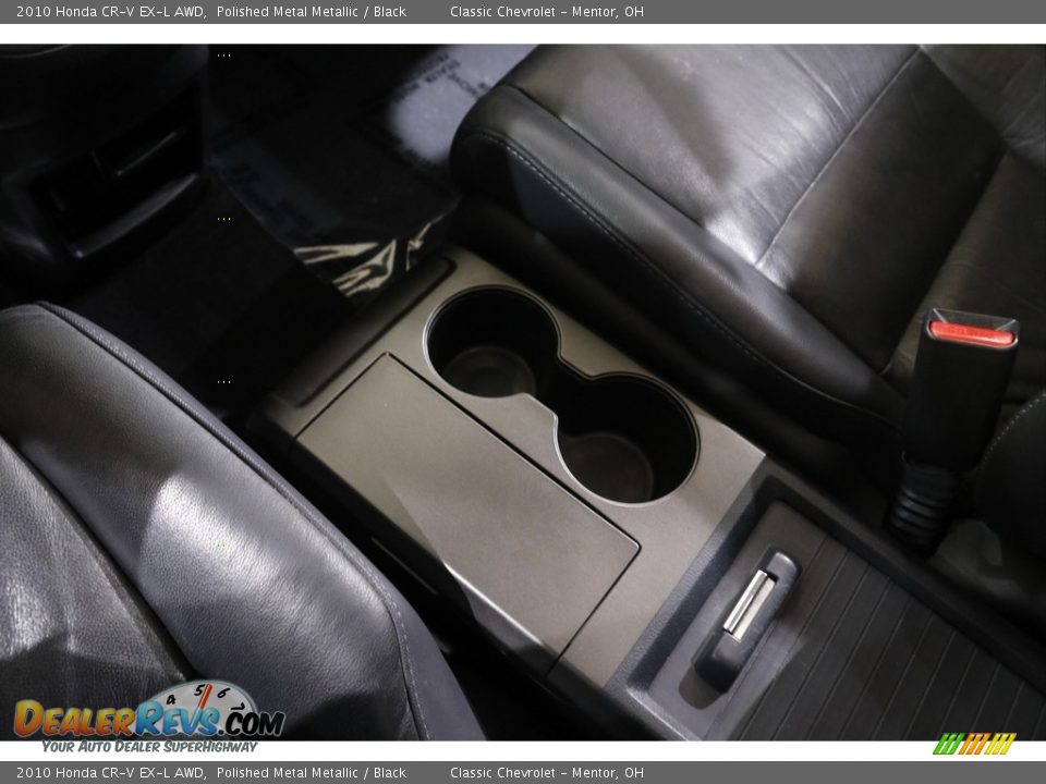 2010 Honda CR-V EX-L AWD Polished Metal Metallic / Black Photo #11