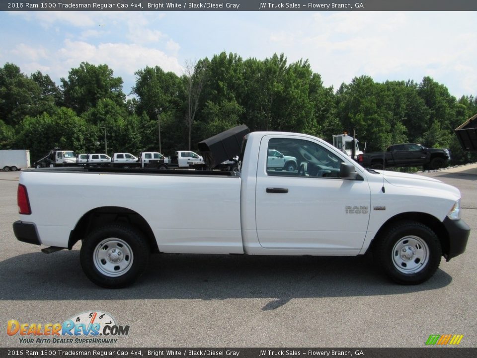 Bright White 2016 Ram 1500 Tradesman Regular Cab 4x4 Photo #6