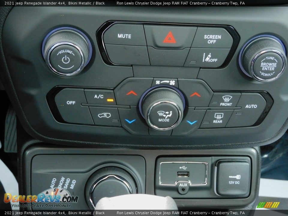 Controls of 2021 Jeep Renegade Islander 4x4 Photo #19