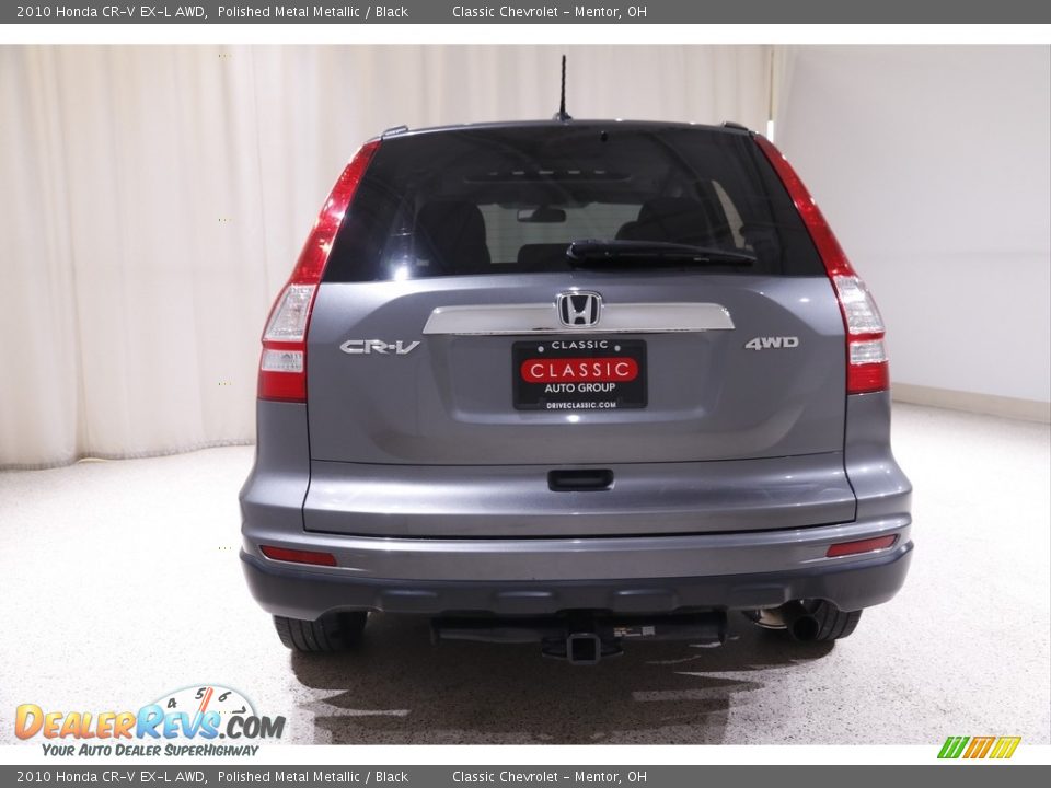 2010 Honda CR-V EX-L AWD Polished Metal Metallic / Black Photo #15