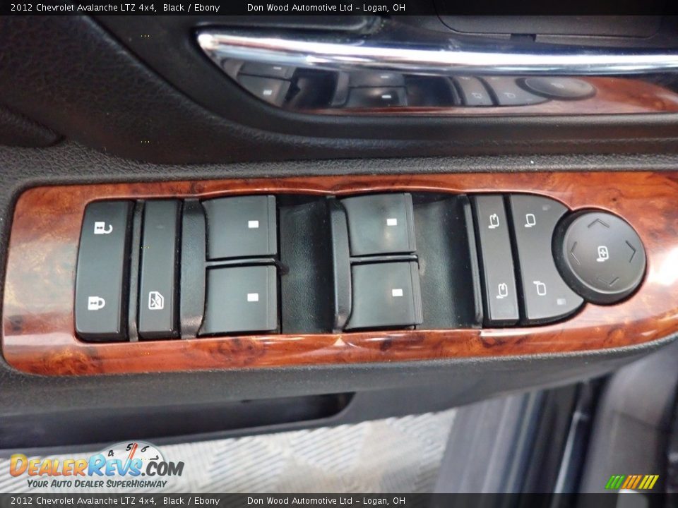 2012 Chevrolet Avalanche LTZ 4x4 Black / Ebony Photo #19