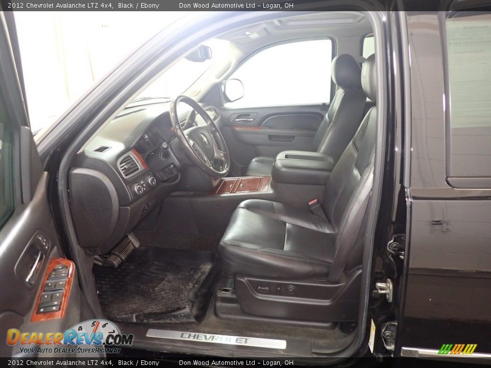 2012 Chevrolet Avalanche LTZ 4x4 Black / Ebony Photo #20