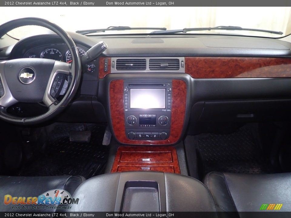 2012 Chevrolet Avalanche LTZ 4x4 Black / Ebony Photo #23