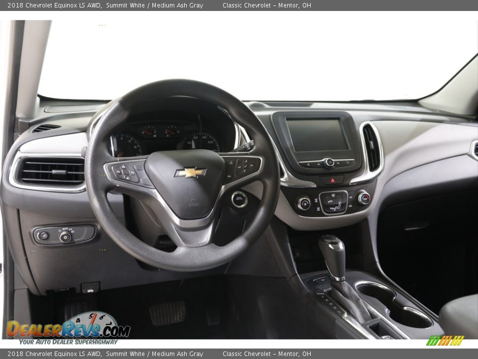 2018 Chevrolet Equinox LS AWD Summit White / Medium Ash Gray Photo #6