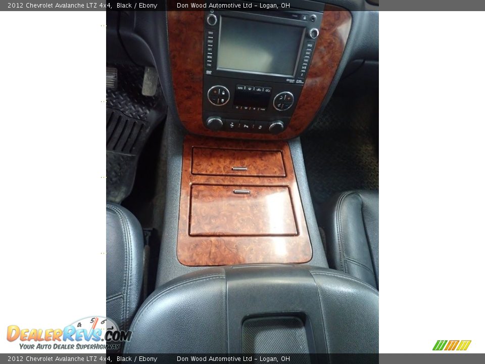 2012 Chevrolet Avalanche LTZ 4x4 Black / Ebony Photo #30
