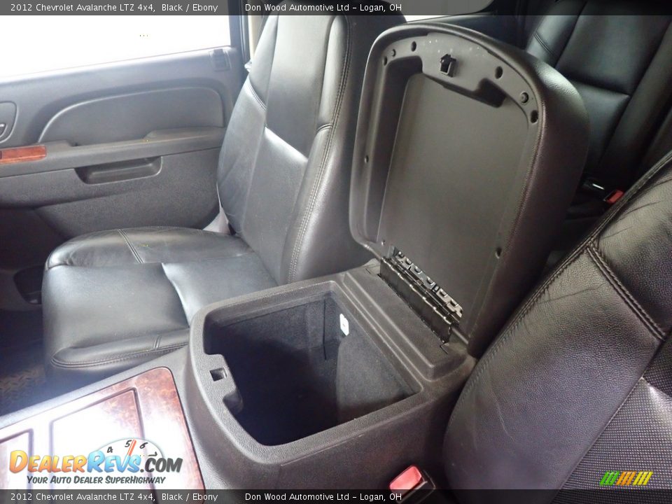 2012 Chevrolet Avalanche LTZ 4x4 Black / Ebony Photo #31