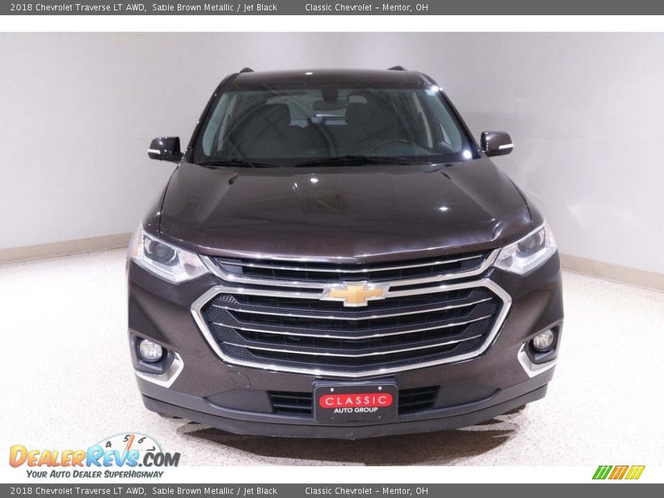 2018 Chevrolet Traverse LT AWD Sable Brown Metallic / Jet Black Photo #2