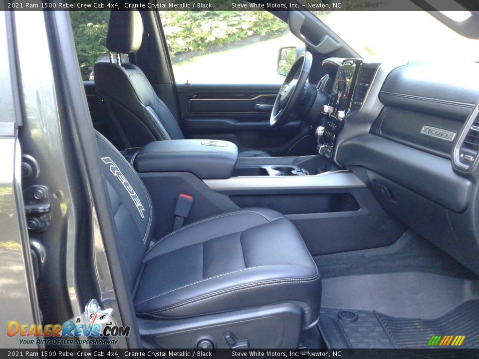 Front Seat of 2021 Ram 1500 Rebel Crew Cab 4x4 Photo #18