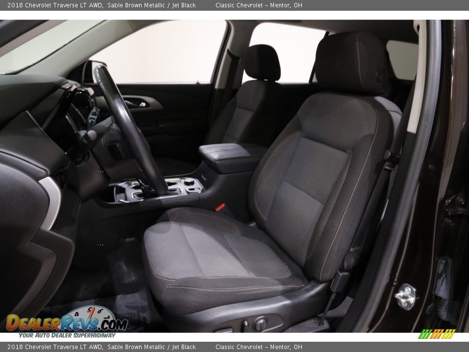 2018 Chevrolet Traverse LT AWD Sable Brown Metallic / Jet Black Photo #5