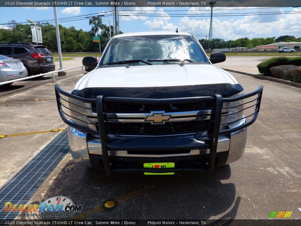 2010 Chevrolet Silverado 2500HD LT Crew Cab Summit White / Ebony Photo #2