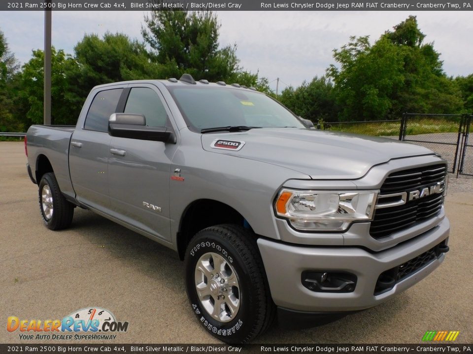 Front 3/4 View of 2021 Ram 2500 Big Horn Crew Cab 4x4 Photo #3