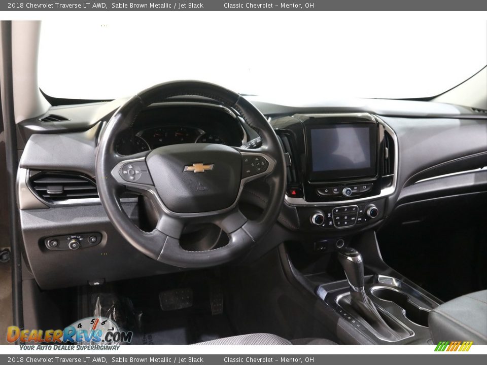 2018 Chevrolet Traverse LT AWD Sable Brown Metallic / Jet Black Photo #6