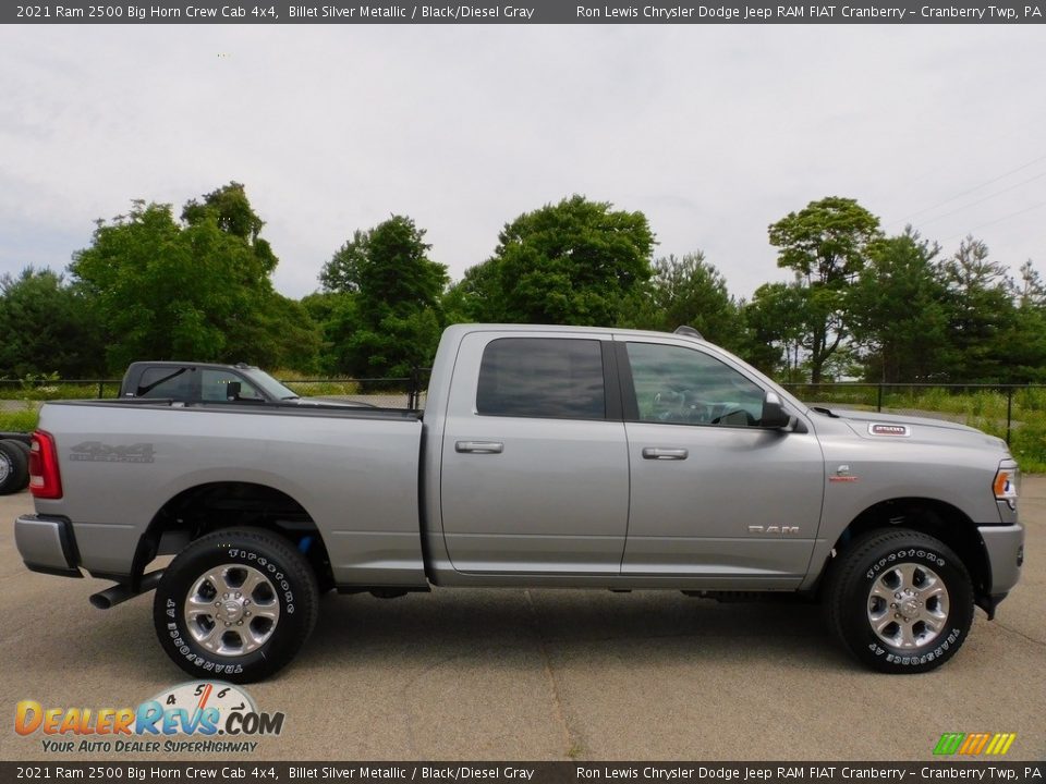 Billet Silver Metallic 2021 Ram 2500 Big Horn Crew Cab 4x4 Photo #4