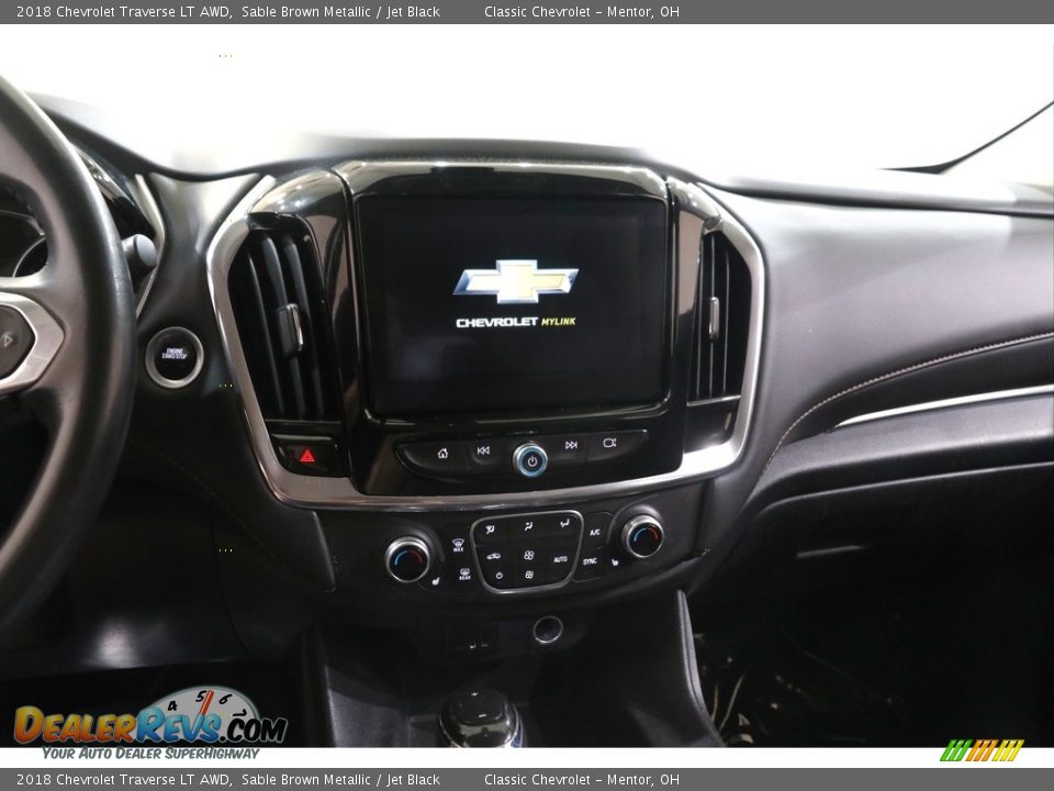 2018 Chevrolet Traverse LT AWD Sable Brown Metallic / Jet Black Photo #9