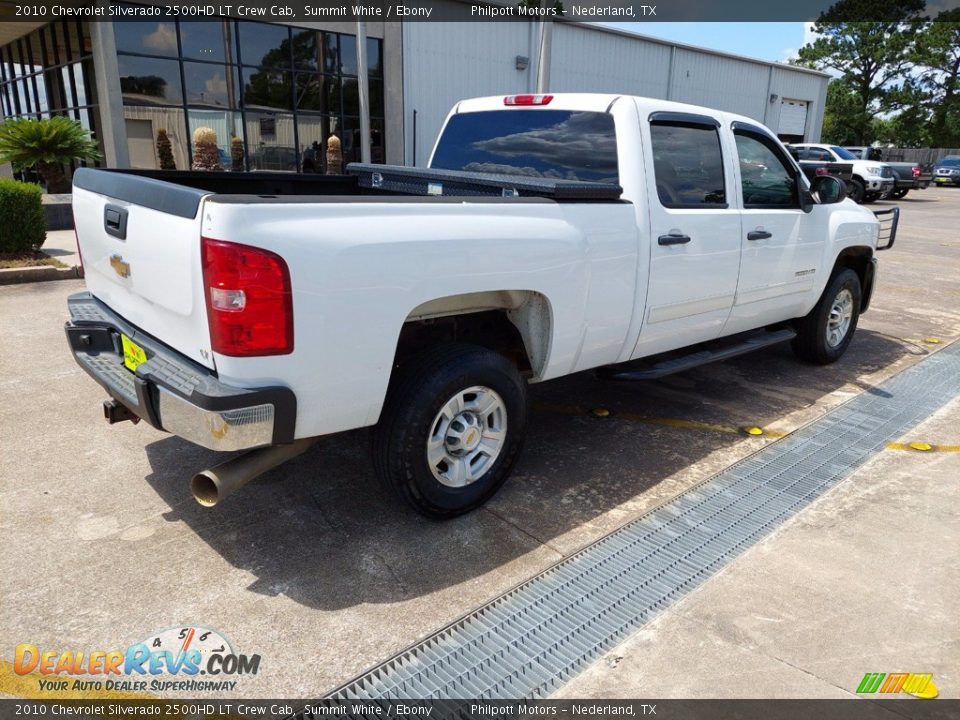 2010 Chevrolet Silverado 2500HD LT Crew Cab Summit White / Ebony Photo #7