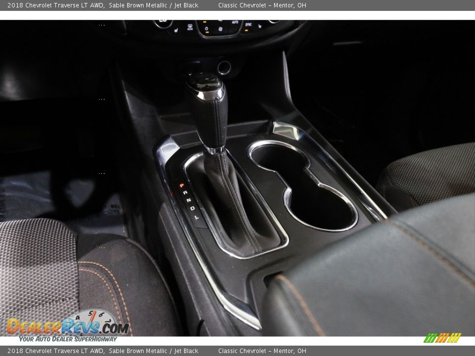 2018 Chevrolet Traverse LT AWD Sable Brown Metallic / Jet Black Photo #13