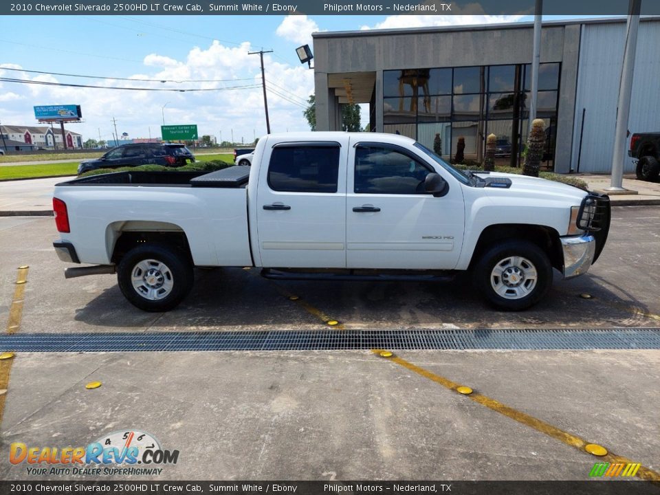 2010 Chevrolet Silverado 2500HD LT Crew Cab Summit White / Ebony Photo #8