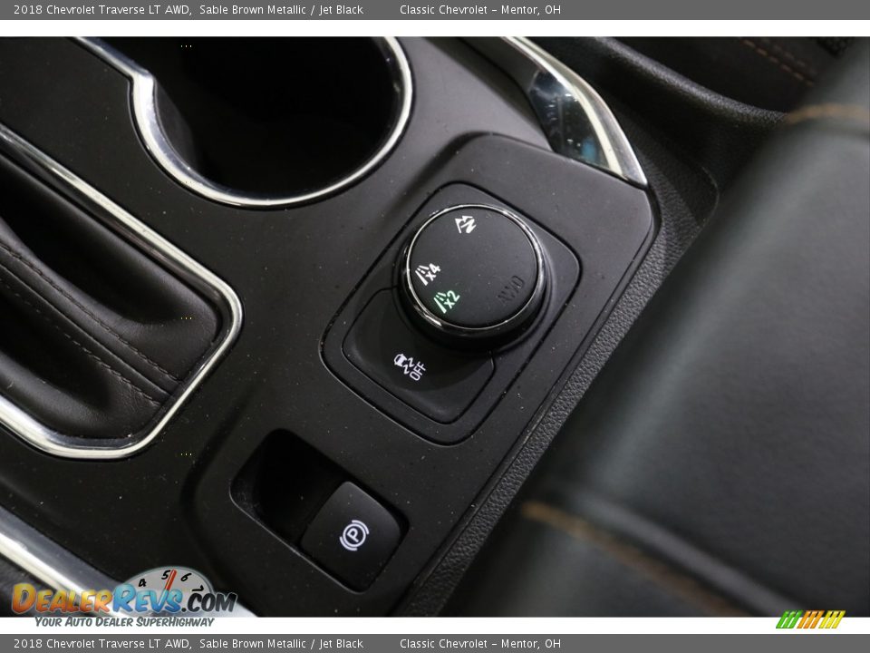 2018 Chevrolet Traverse LT AWD Sable Brown Metallic / Jet Black Photo #14