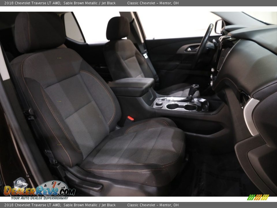 2018 Chevrolet Traverse LT AWD Sable Brown Metallic / Jet Black Photo #15