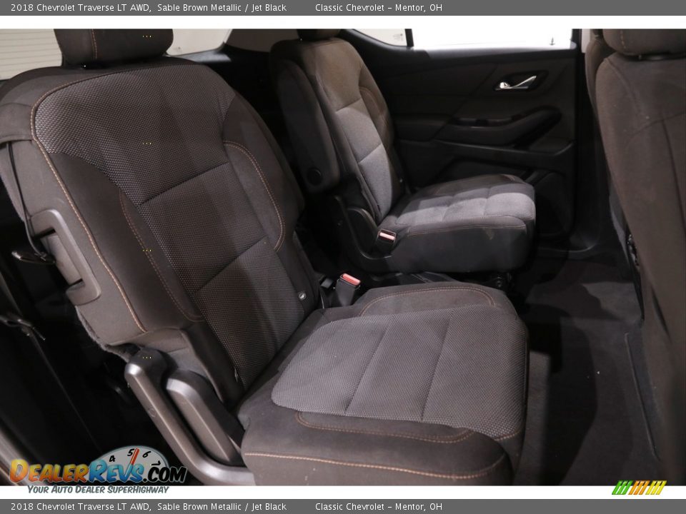 2018 Chevrolet Traverse LT AWD Sable Brown Metallic / Jet Black Photo #16