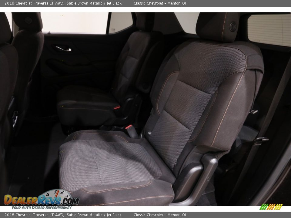 2018 Chevrolet Traverse LT AWD Sable Brown Metallic / Jet Black Photo #17