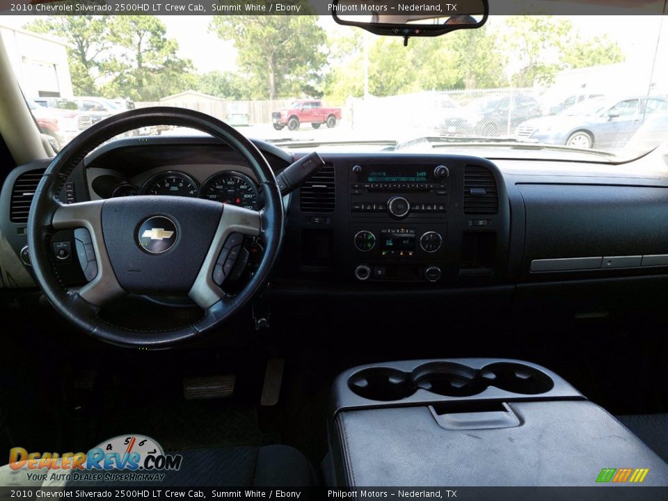 2010 Chevrolet Silverado 2500HD LT Crew Cab Summit White / Ebony Photo #11