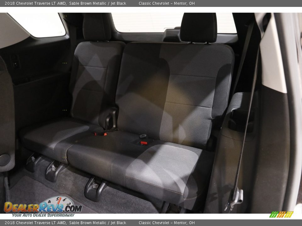 2018 Chevrolet Traverse LT AWD Sable Brown Metallic / Jet Black Photo #18