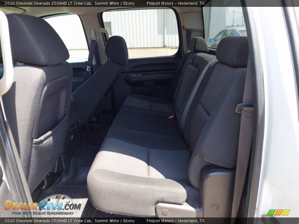 2010 Chevrolet Silverado 2500HD LT Crew Cab Summit White / Ebony Photo #12