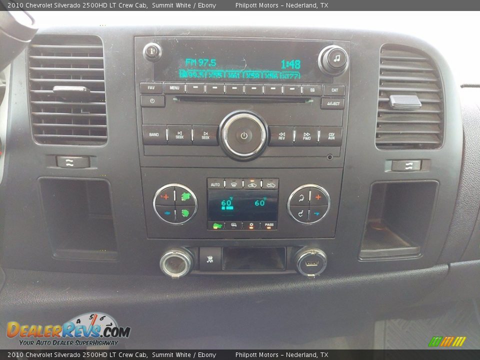 2010 Chevrolet Silverado 2500HD LT Crew Cab Summit White / Ebony Photo #18