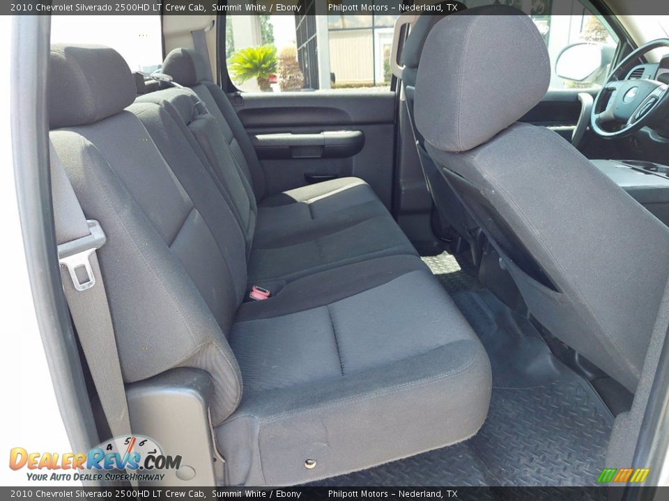 2010 Chevrolet Silverado 2500HD LT Crew Cab Summit White / Ebony Photo #24