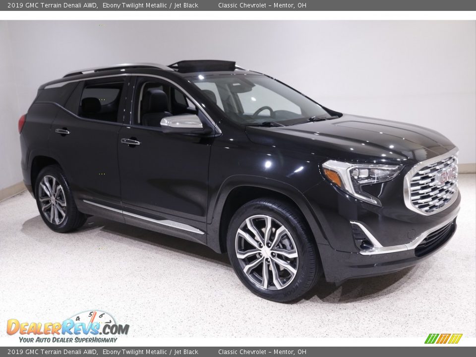 2019 GMC Terrain Denali AWD Ebony Twilight Metallic / Jet Black Photo #1