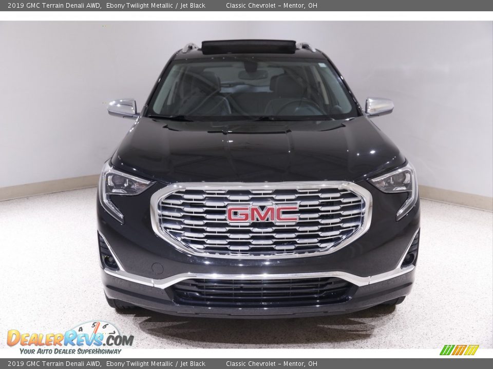 2019 GMC Terrain Denali AWD Ebony Twilight Metallic / Jet Black Photo #2