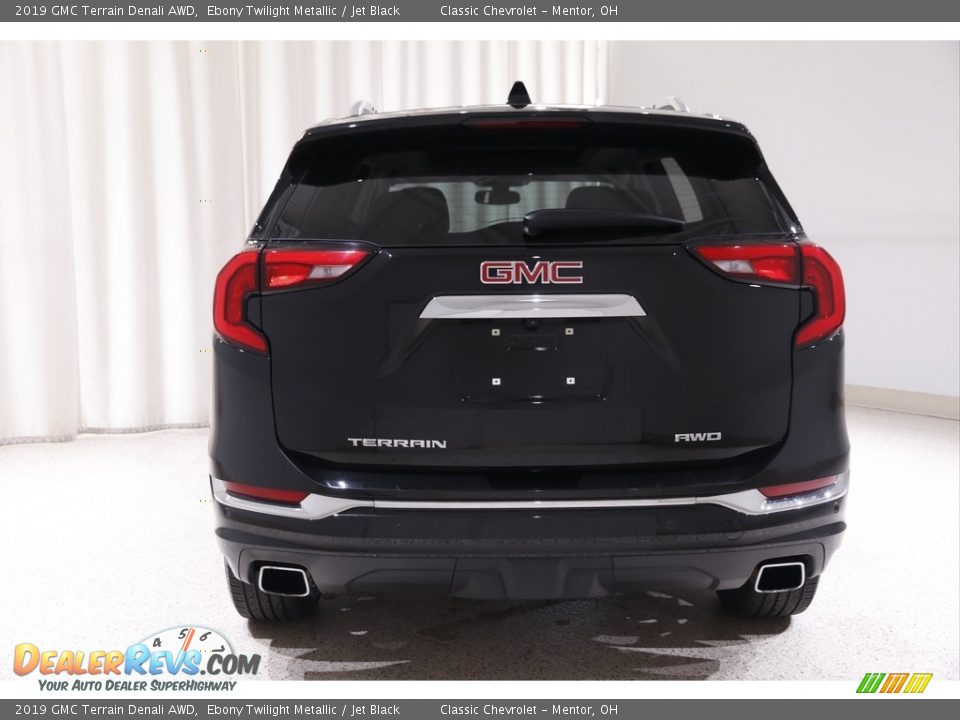 2019 GMC Terrain Denali AWD Ebony Twilight Metallic / Jet Black Photo #19