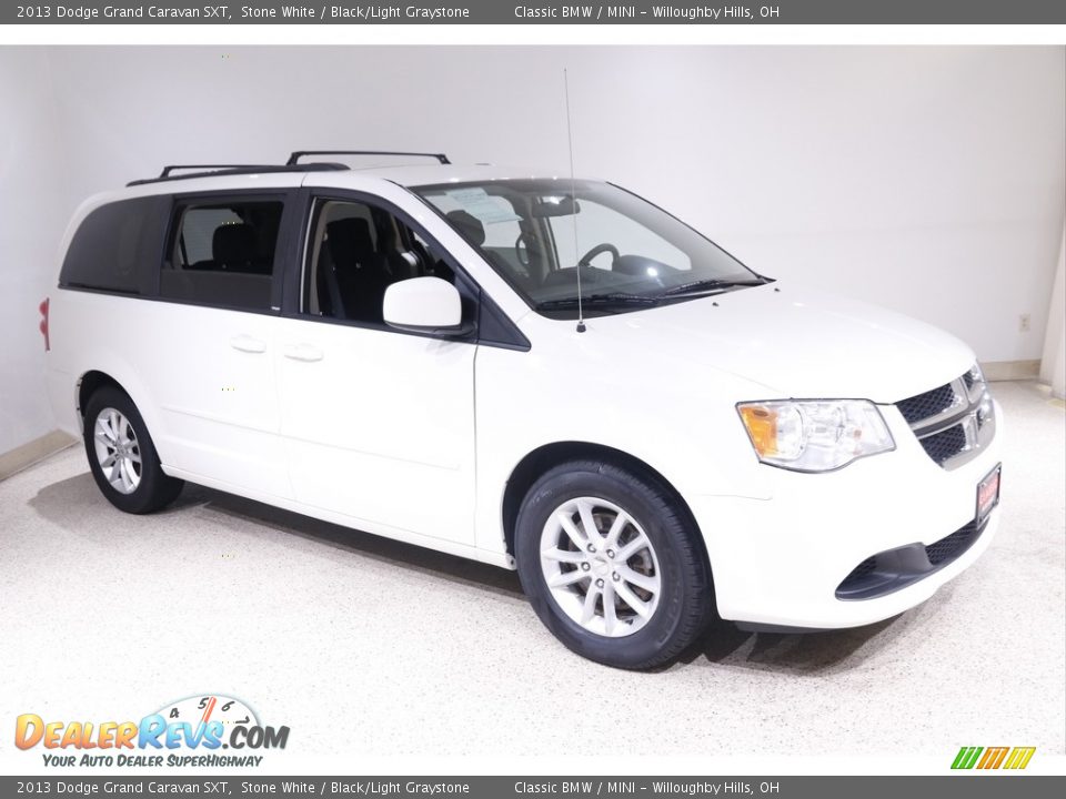 2013 Dodge Grand Caravan SXT Stone White / Black/Light Graystone Photo #1