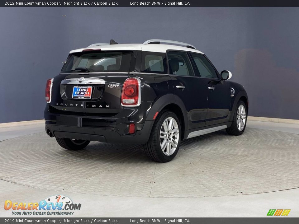 2019 Mini Countryman Cooper Midnight Black / Carbon Black Photo #5