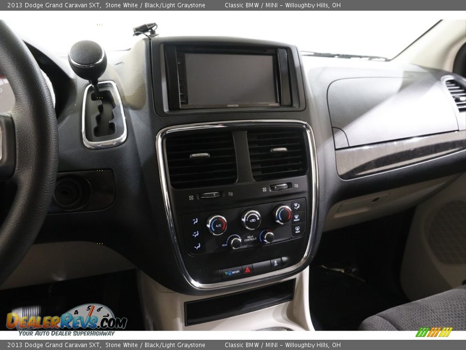 2013 Dodge Grand Caravan SXT Stone White / Black/Light Graystone Photo #9
