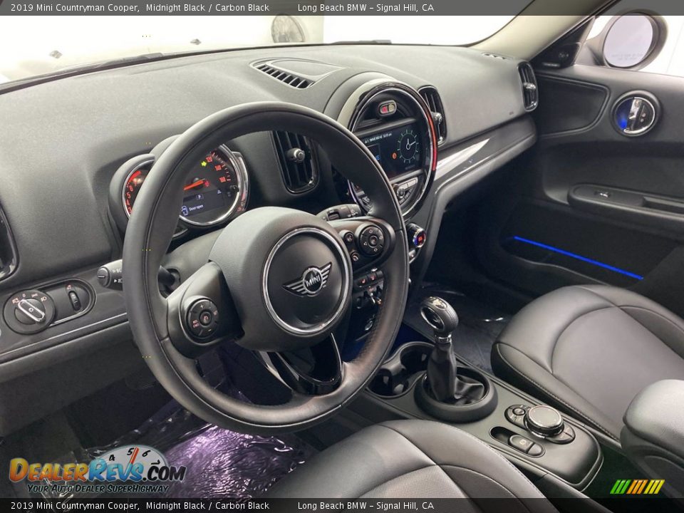 2019 Mini Countryman Cooper Midnight Black / Carbon Black Photo #16