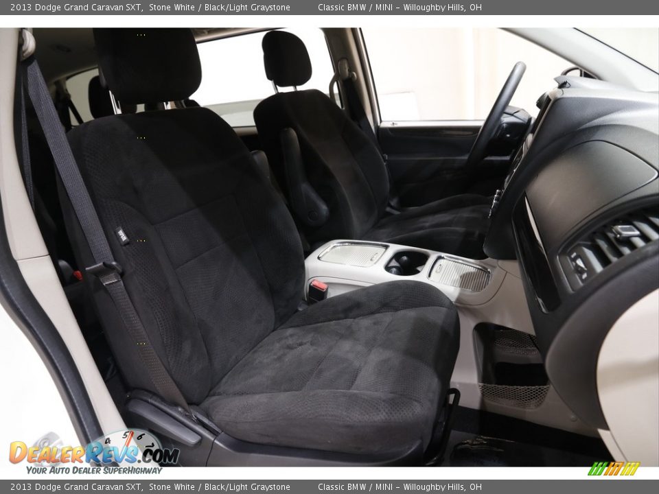 2013 Dodge Grand Caravan SXT Stone White / Black/Light Graystone Photo #17