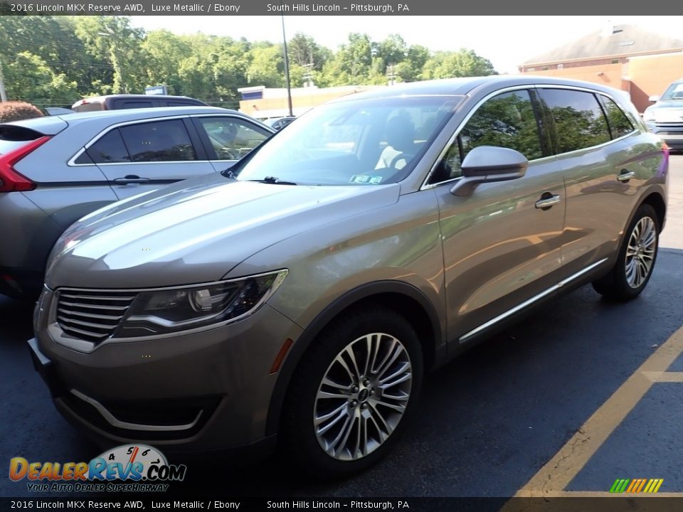 2016 Lincoln MKX Reserve AWD Luxe Metallic / Ebony Photo #1