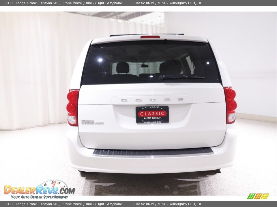 2013 Dodge Grand Caravan SXT Stone White / Black/Light Graystone Photo #21