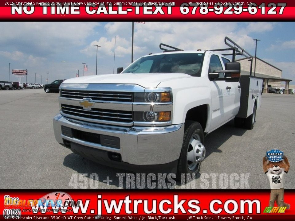 Dealer Info of 2015 Chevrolet Silverado 3500HD WT Crew Cab 4x4 Utility Photo #1