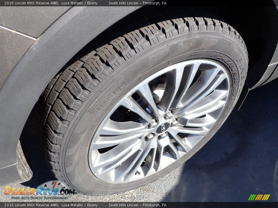 2016 Lincoln MKX Reserve AWD Luxe Metallic / Ebony Photo #5