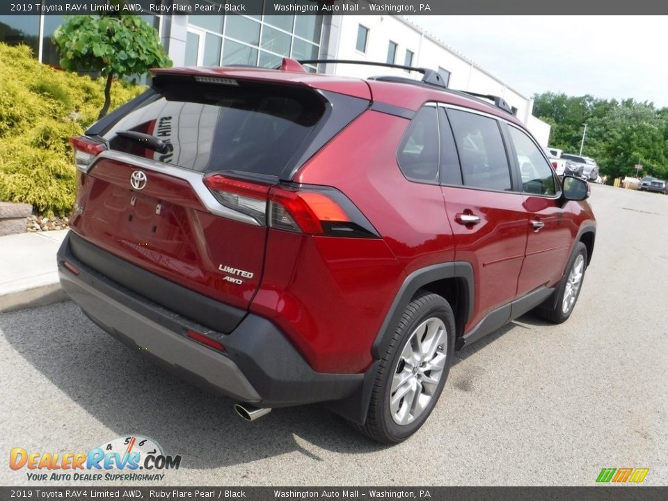 2019 Toyota RAV4 Limited AWD Ruby Flare Pearl / Black Photo #15